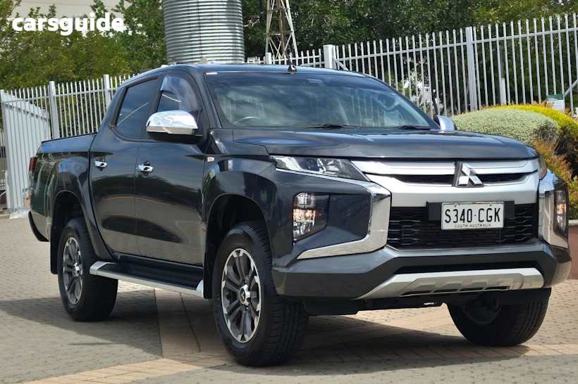 Grey 2020 Mitsubishi Triton Ute Tray GLX-R 4X4