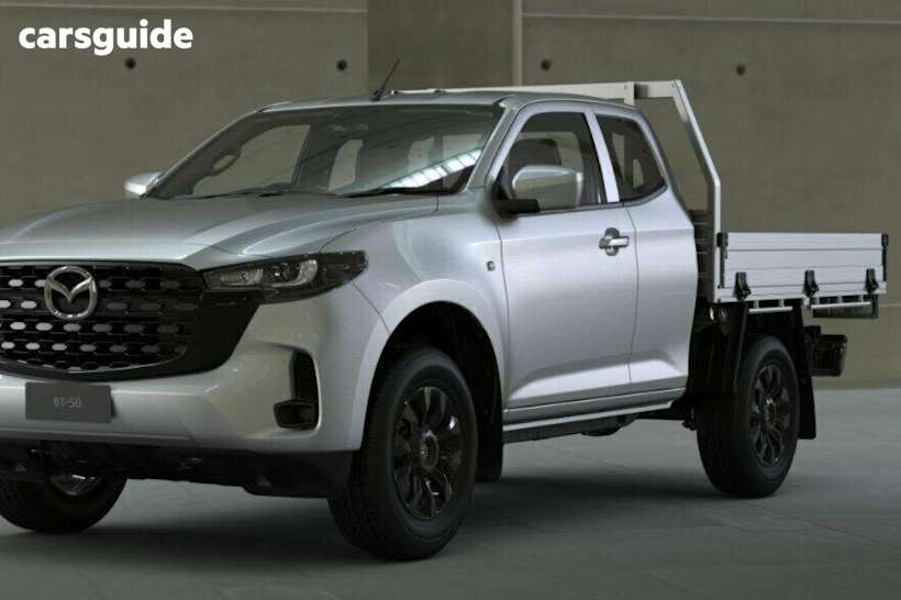 Silver 2025 Mazda BT-50 Ute Tray XT 4X4