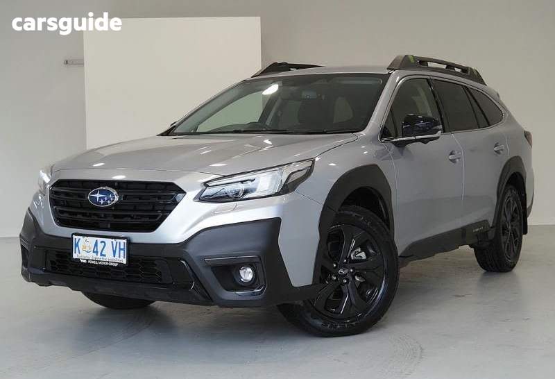 Silver 2022 Subaru Outback SUV AWD SPORT 4WD