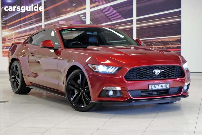 Red 2017 Ford Mustang Coupe R