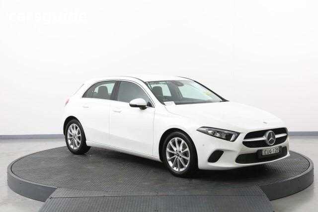 White 2022 Mercedes-Benz A180 Hatchback