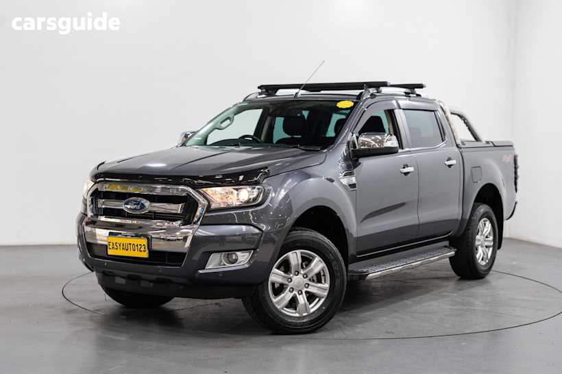 Grey 2016 Ford Ranger Dual Cab Utility Xlt 3.2 (4X4)