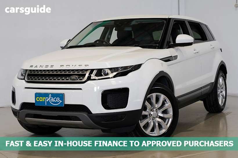 White 2018 Land Rover Range Rover Evoque SUV TD4 110KW SE 4X4