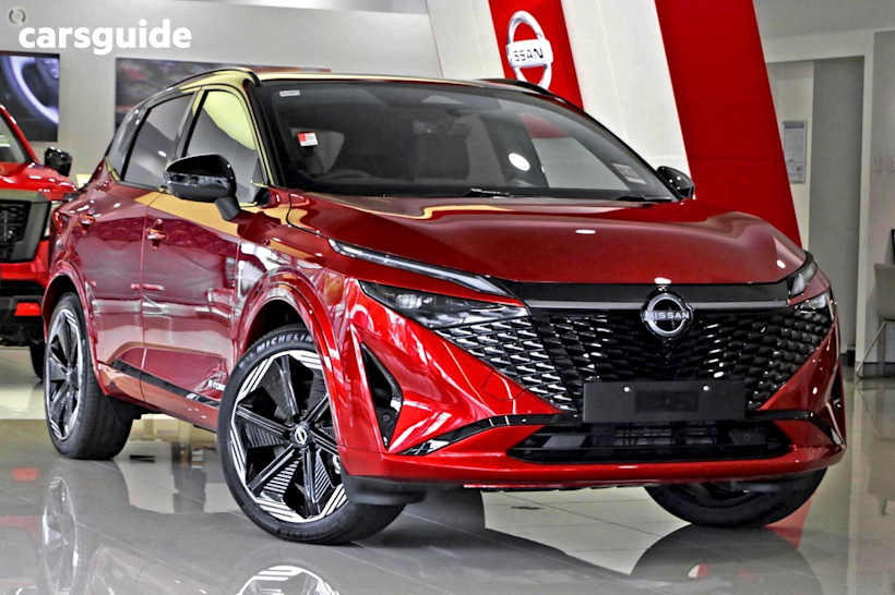 Red 2025 Nissan Qashqai SUV N-DESIGN E-POWER F