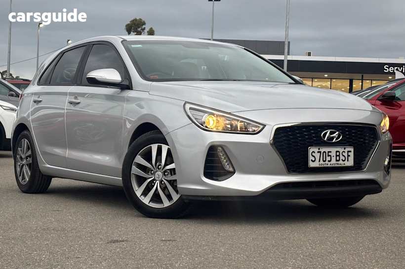 Silver 2017 Hyundai I30 Hatchback Active