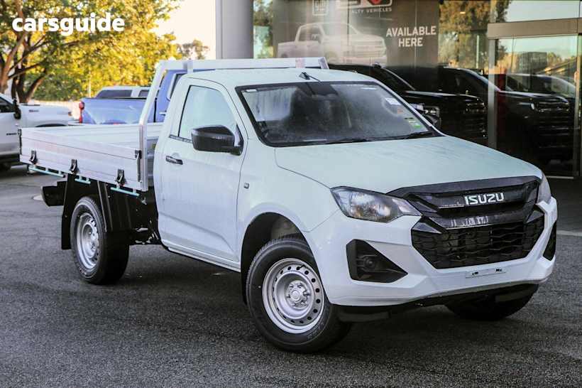 White 2025 Isuzu D-MAX Ute Tray SX HIGH RIDE R