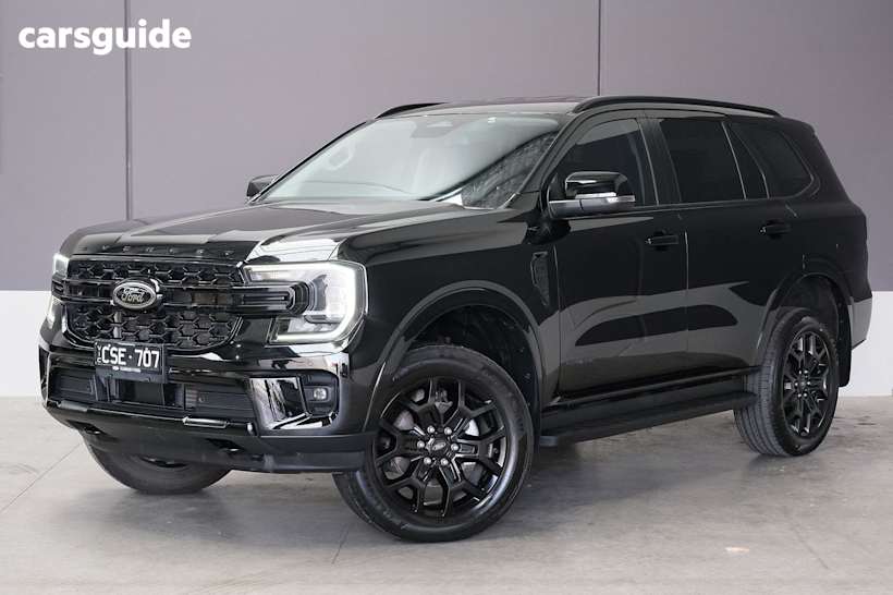 Black 2023 Ford Everest SUV SPORT 4X4