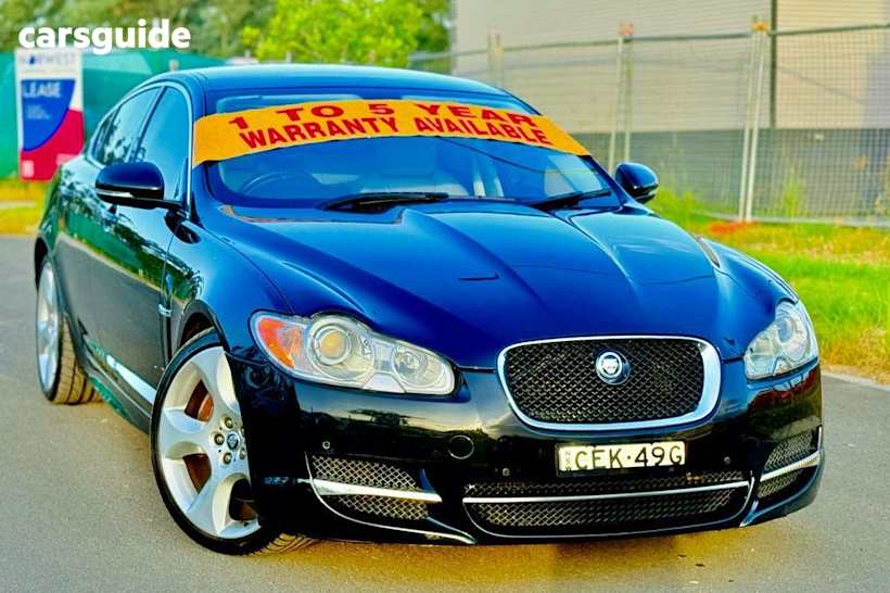 Black 2011 Jaguar XF Sedan 3.0 V6 Diesel S Luxury