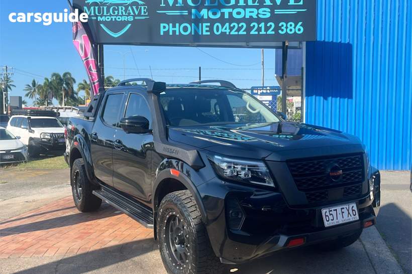 Black 2021 Nissan Navara Dual Cab Pick-up Pro-4X (4X4)