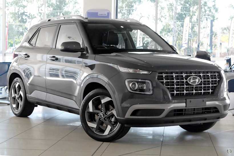Grey 2025 Hyundai Venue SUV ELITE F