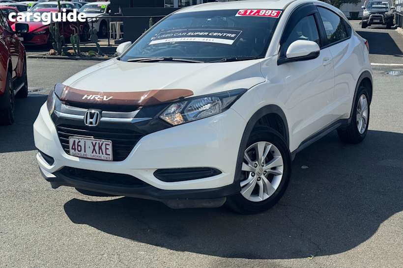 White 2017 Honda HR-V SUV VTI F
