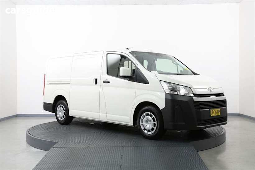 White 2021 Toyota HiAce Commercial LWB (4 Door Option)