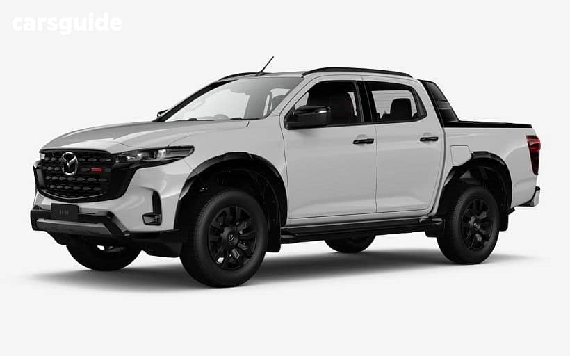 Black 2025 Mazda BT-50 Dual Cab Pick-up Sp (4X4)