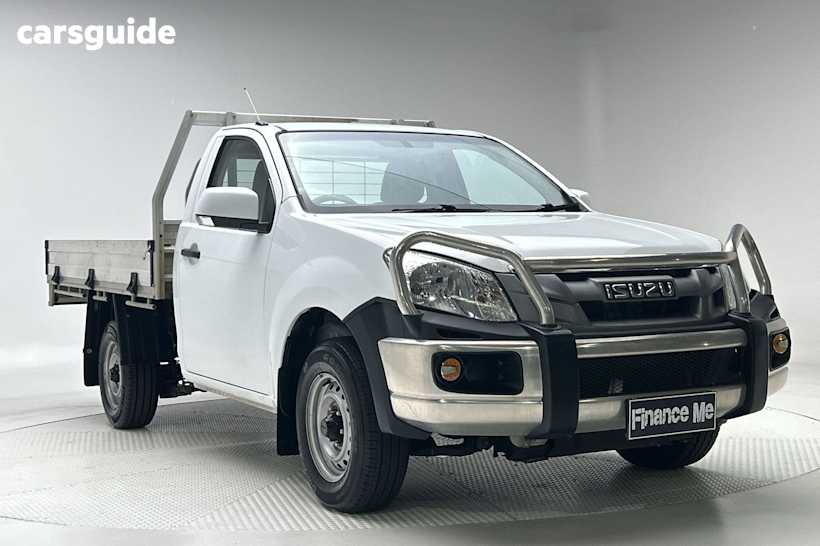 White 2012 Isuzu D-MAX Ute Tray SX R