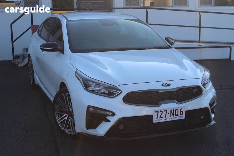 White 2020 Kia Cerato Hatch GT F