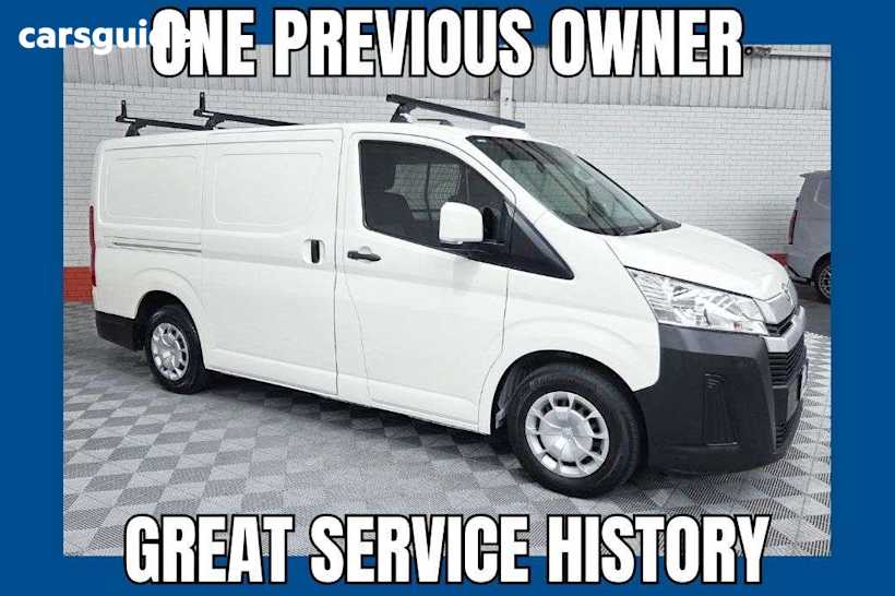 White 2022 Toyota HiAce Commercial R