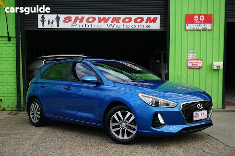 Blue 2017 Hyundai I30 Hatch ACTIVE F