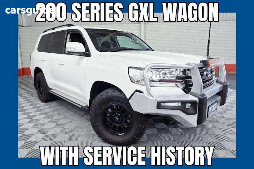 White 2018 Toyota Landcruiser SUV GXL 4X4