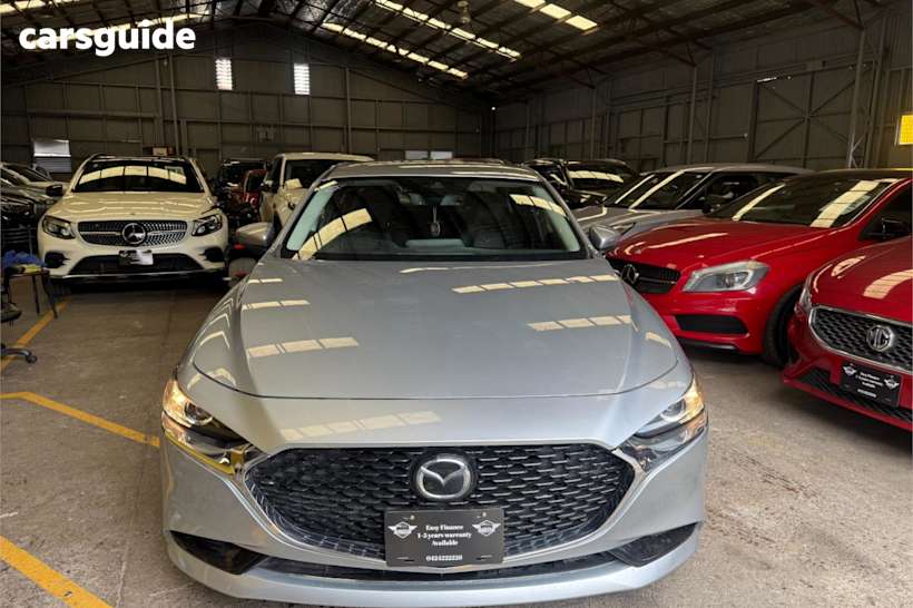 Silver 2019 Mazda 3 Sedan G20 Touring