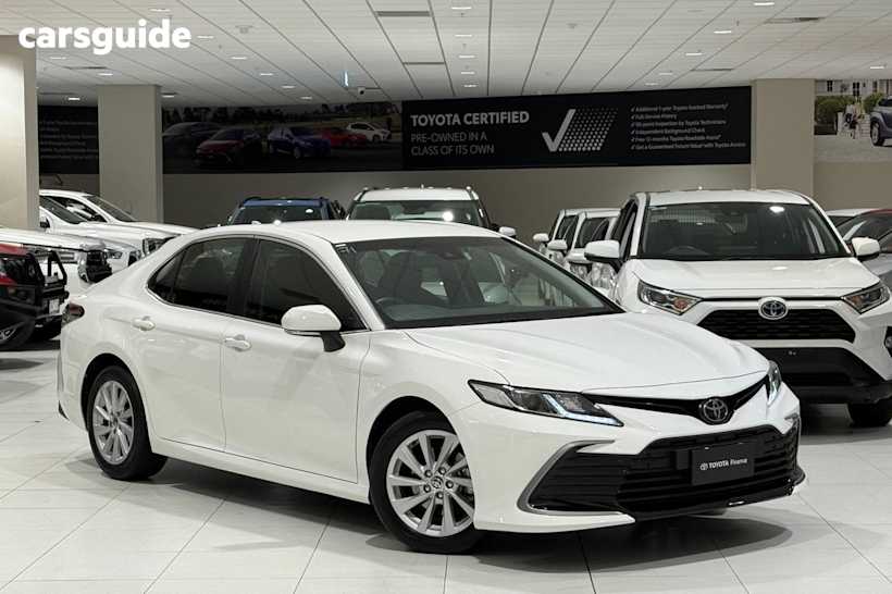 White 2024 Toyota Camry Sedan ASCENT F