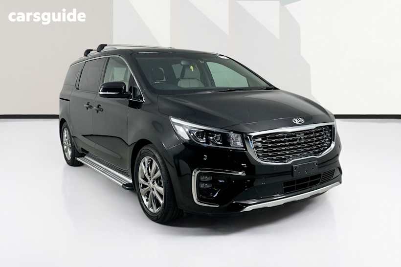 Black 2020 Kia Carnival Wagon Platinum
