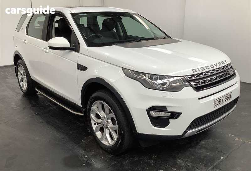 White 2015 Land Rover Discovery Sport Wagon Sd4 Hse