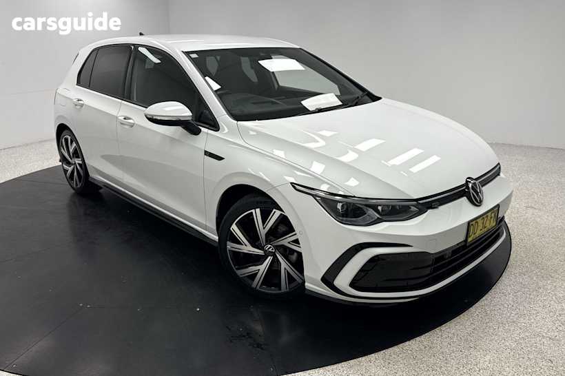 White 2021 Volkswagen Golf Hatch 110TSI R-LINE F