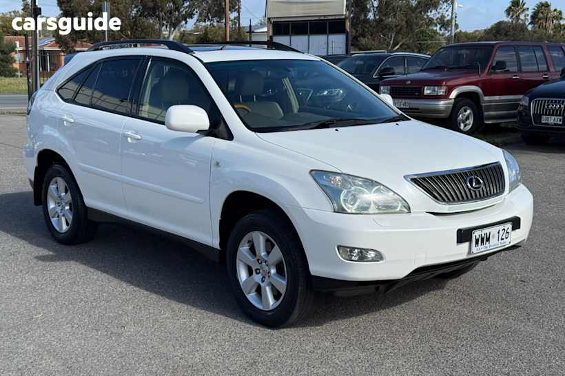 White 2003 Lexus RX330 Wagon Sports