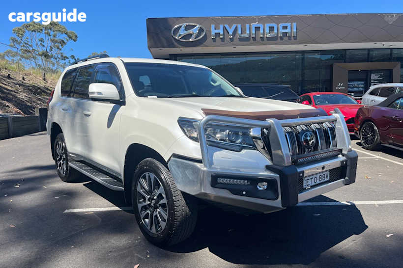 White 2022 Toyota Landcruiser Prado SUV VX 4X4