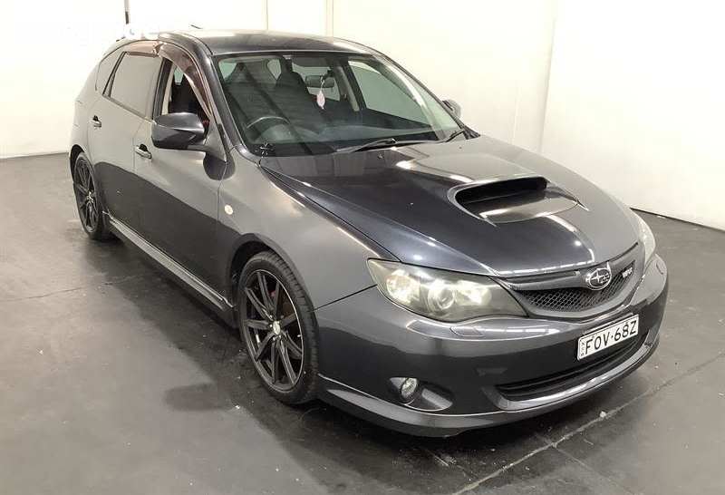 Grey 2009 Subaru Impreza Hatchback Wrx (Awd)