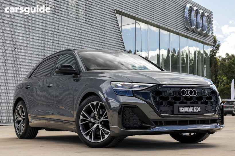 Grey 2024 Audi Q8 SUV 50 TDI S LINE 4WD