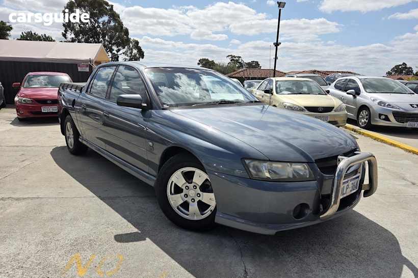 Grey 2004 Holden Crewman Crew Cab Utility S