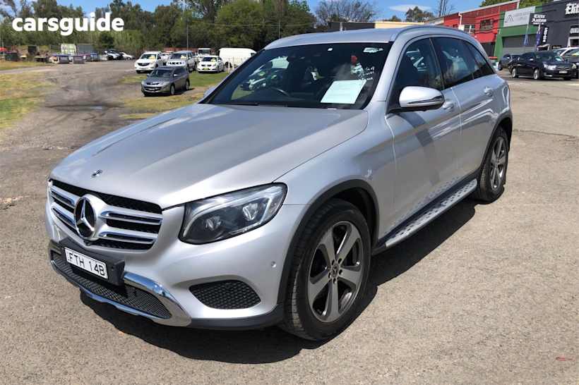 Silver 2017 Mercedes-Benz GLC220 Wagon D