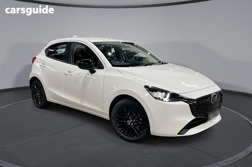 White 2025 Mazda Mazda2 Hatch G15 EVOLVE F