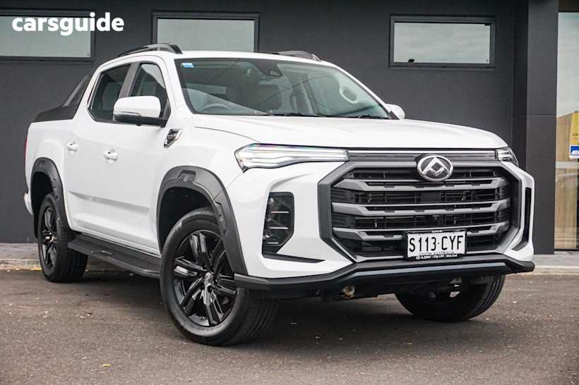 White 2023 LDV T60 Double Cab Utility Max Luxe (4X4)