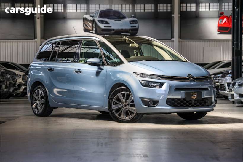 Blue 2016 Citroen Grand C4 Picasso SUV EXCLUSIVE F