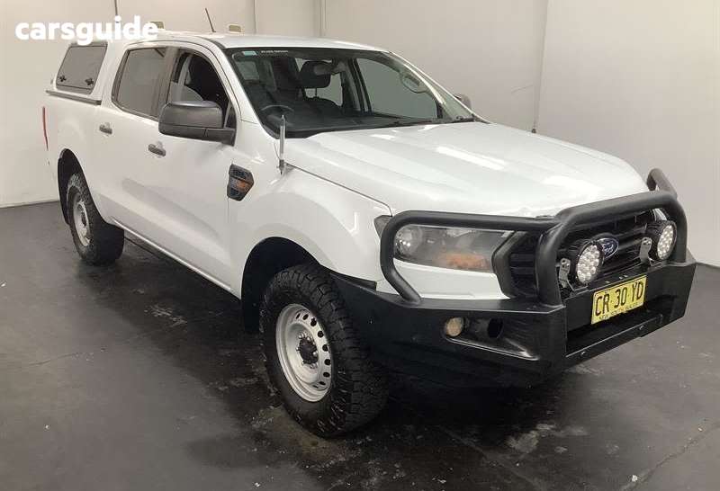 White 2018 Ford Ranger Double Cab Pick Up Xl 3.2 (4X4)