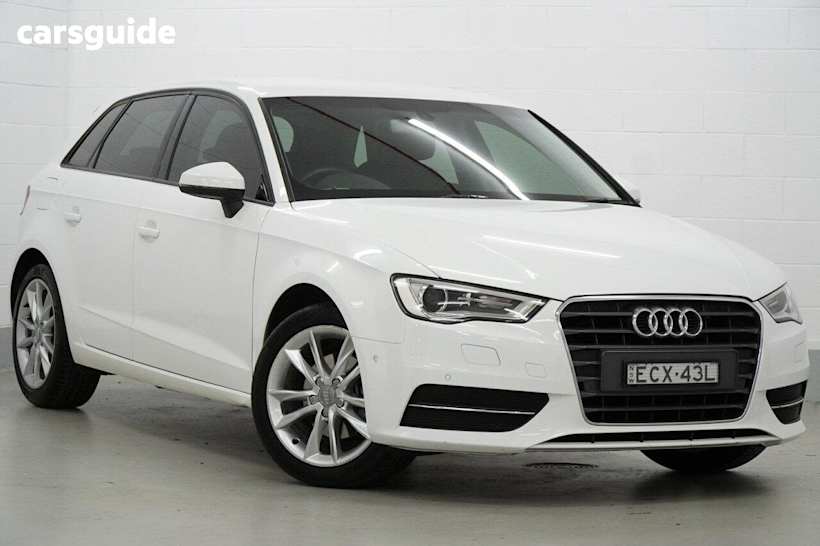 White 2015 Audi A3 Hatch ATTRACTION F