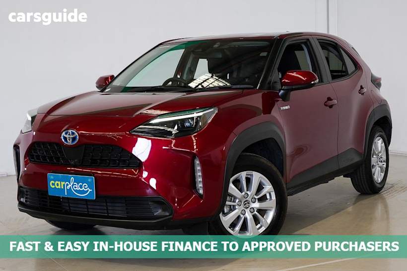 Red 2022 Toyota Yaris Cross Wagon Gxl Hybrid
