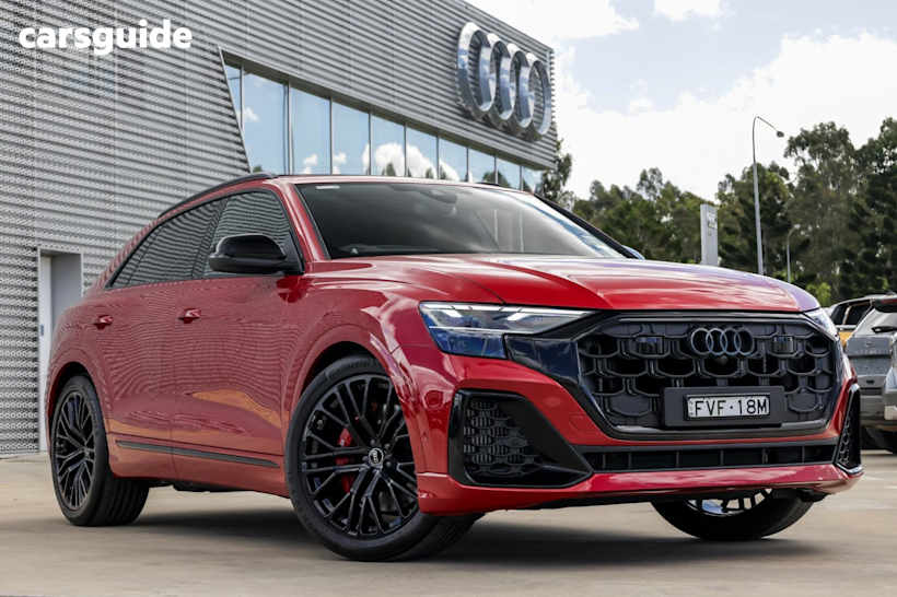 Red 2025 Audi SQ8 SUV TFSI 4WD