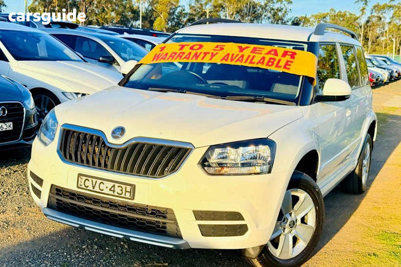 White 2014 Skoda Yeti Wagon 77 Tsi (4X2)
