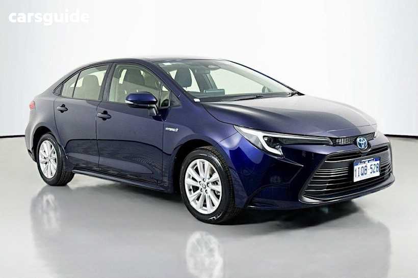 Blue 2023 Toyota Corolla Sedan ASCENT SPORT HYBRID F