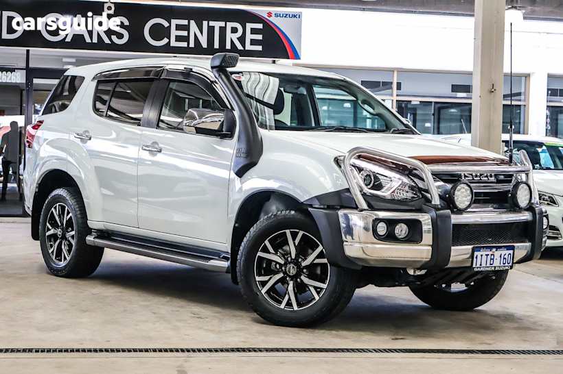 White 2020 Isuzu MU-X SUV LS-U 4X4
