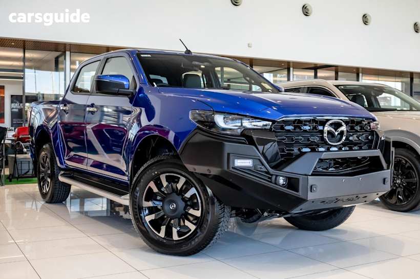 Blue 2025 Mazda BT-50 Dual Cab Pick-up Gt (4X4)