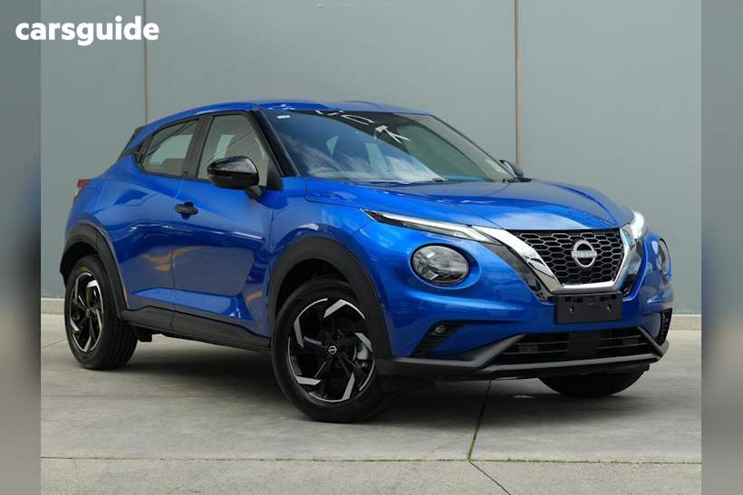 Blue 2024 Nissan Juke SUV ST+ F