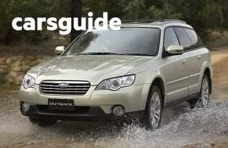 Blue 2007 Subaru Outback Wagon 2.5I