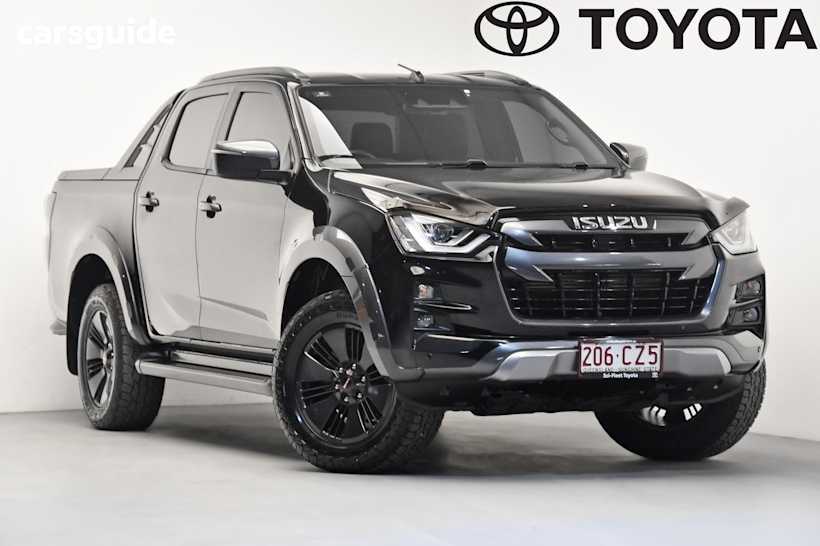 Black 2021 Isuzu D-MAX Ute Tray X-TERRAIN 4X4