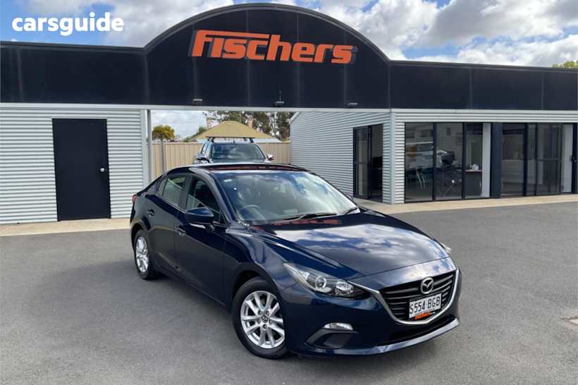 Blue 2015 Mazda 3 Sedan Neo