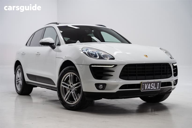 White 2015 Porsche Macan SUV S 4WD