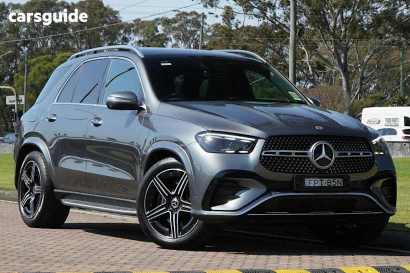 Grey 2025 Mercedes-Benz GLE-Class SUV GLE300 D 4WD